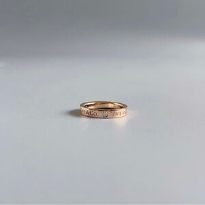 Tiffany & Co. Elegant Rose Gold Ring